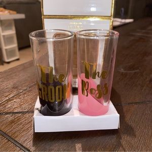 Bride n Groom Shot Glasses